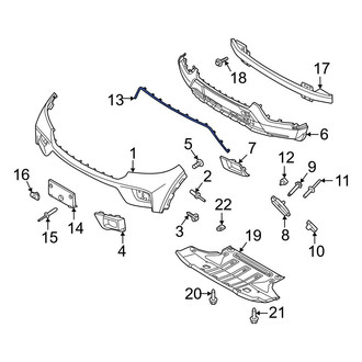 Ford OE - Front Bumper Trim
