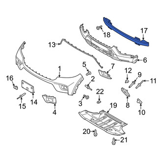 Ford OE - Front Bumper Impact Bar