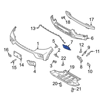 Ford OE - Front Left Brake Air Duct