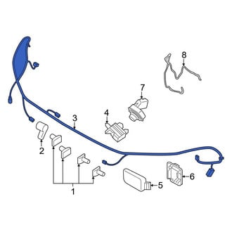 Ford OE - Front Parking Aid System Wiring Harness