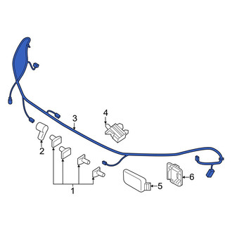 Ford OE - Front Parking Aid System Wiring Harness