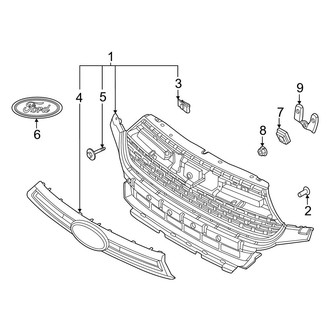 Ford OE - Grille & Components (Timberline)