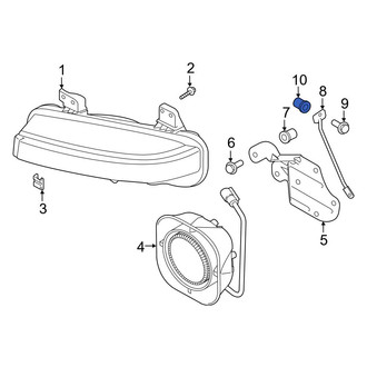 Ford OE - Anti-Theft Alarm Siren Nut