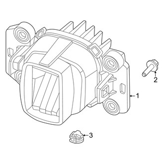 Ford OE - Front Lamps - Fog Lamps