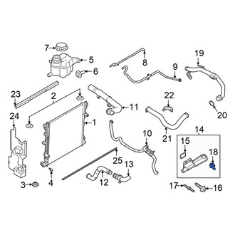 Ford OE - Engine Coolant Temperature Sensor
