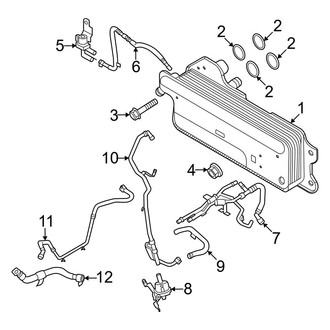 Ford OE - Cooling - Trans Oil Cooler (2.3L)