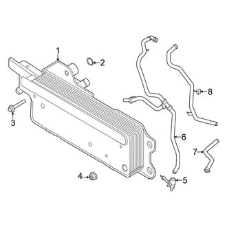 Ford OE - Cooling - Trans Oil Cooler (2.3L)