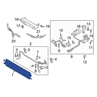 Ford OE - Automatic Transmission Oil Cooler