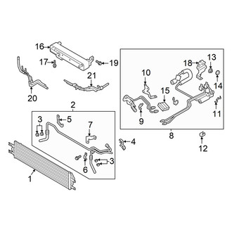 Ford OE - Cooling - Trans Oil Cooler (3.0L)