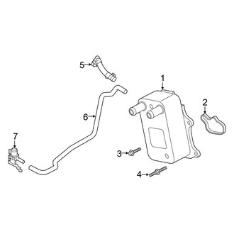 Ford OE - Cooling - Engine Oil Cooler (3.0L)