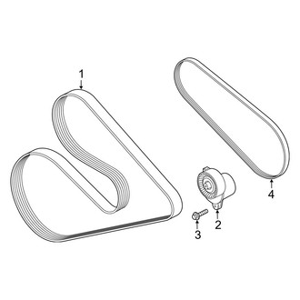 Ford OE - Cooling - Belts & Pulleys (Flex)