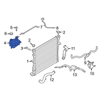 Ford OE - Engine Coolant Reservoir