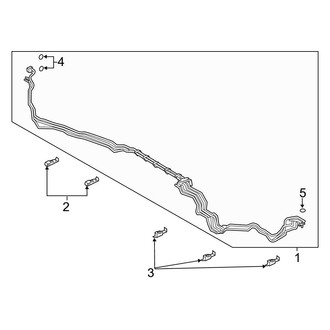 Ford OE - Air Conditioner & Heater - Rear A/C Lines