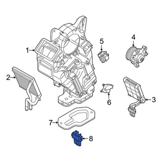 Ford OE - Rear A/C Expansion Valve