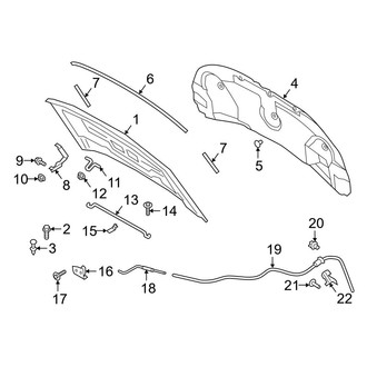 Ford OE - Hood & Components