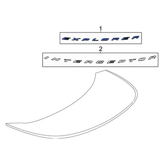 Ford OE - Front Hood Emblem