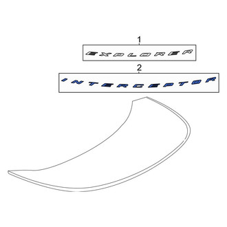 Ford OE - Front Hood Emblem