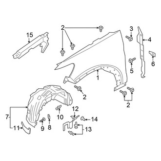 Ford OE - Fender & Components