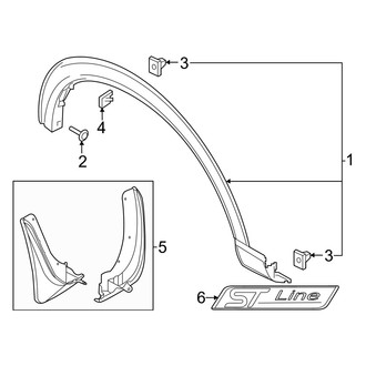 Ford OE - Fender - Exterior Trim