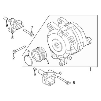 Ford OE - Electrical - Alternator (2.3L)