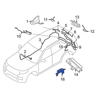 Ford OE - Satellite Radio Antenna