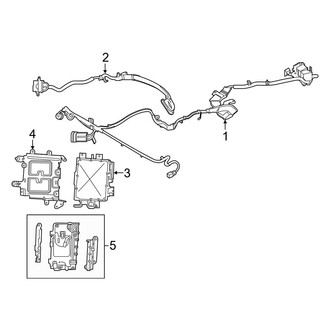 Ford OE - Electrical - Wiring Harness (High Voltage Battery Charging), (FULL HYBRID EV-GAS (FHEV))