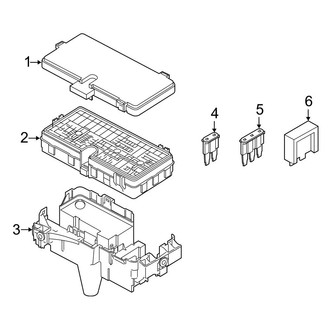 Ford OE - Electrical - Fuse & Relay (Body Control Module)