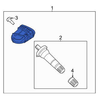 Ford OE - Tire Pressure Monitoring System (TPMS) Sensor