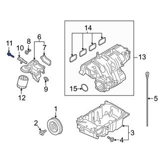 Ford OE - Turbocharger Oil Line Bolt