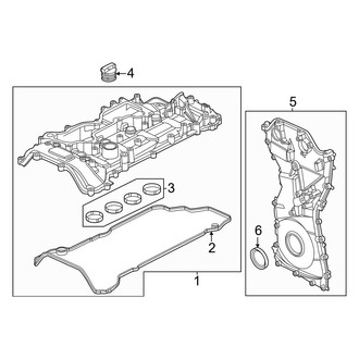 Ford OE - Engine - Valve & Timing Covers (2.3L)