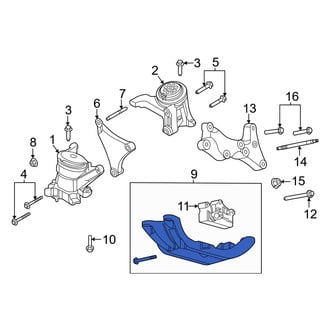 Ford OE - Transmission Crossmember