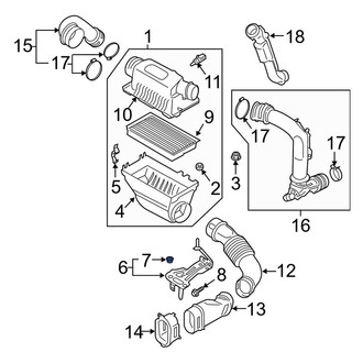 Ford OE - Right Engine Air Duct Insulator