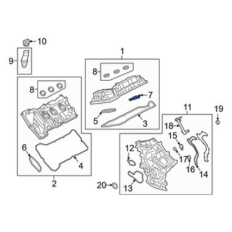Ford OE - Right Inner Engine Valve Cover Gasket