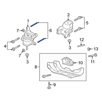 Ford OE - Right Engine Mount Stud