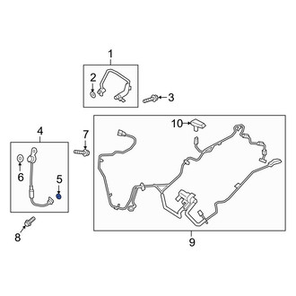 Ford OE - Turbocharger Coolant Line Gasket