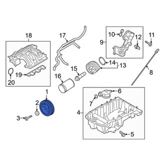 Ford OE - Engine Crankshaft Pulley