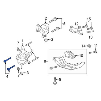 Ford OE - Right Engine Mount Bolt