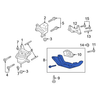 Ford OE - Transmission Crossmember