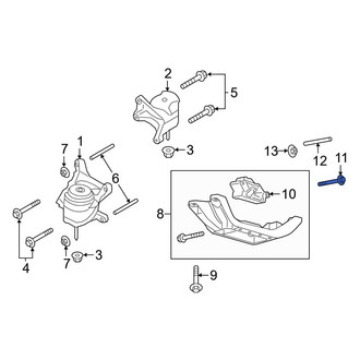 Ford OE - Automatic Transmission Mount Bolt