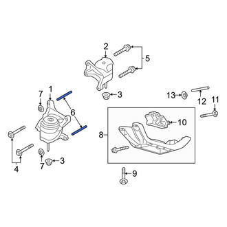 Ford OE - Right Engine Mount Stud
