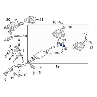 Ford OE - Exhaust System Hanger