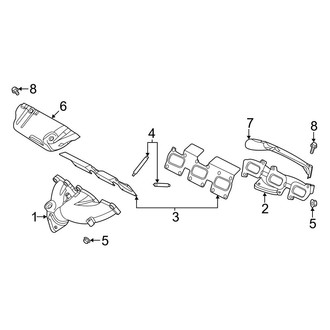 Ford OE - Exhaust System - Manifold