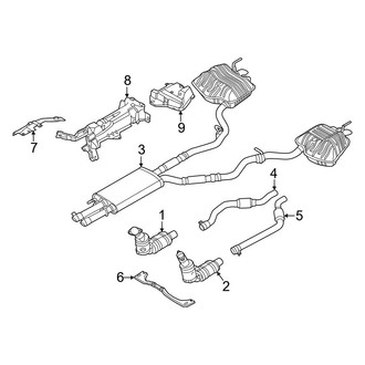 Ford OE - Exhaust System - Exhaust Components