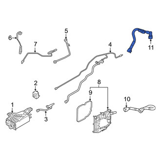 Ford OE - PCV Valve Hose
