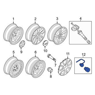 Ford OE - Wheel Lock Set