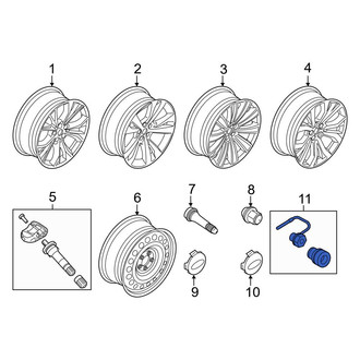 Ford OE - Wheel Lock Set