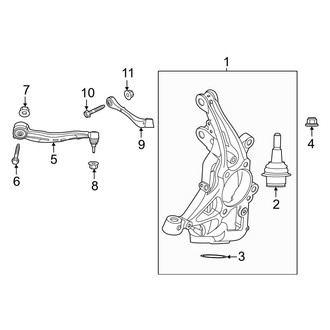 Ford OE - Front Suspension - Suspension Components (RWD)
