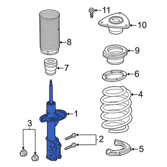Ford OE - Front Right Suspension Strut