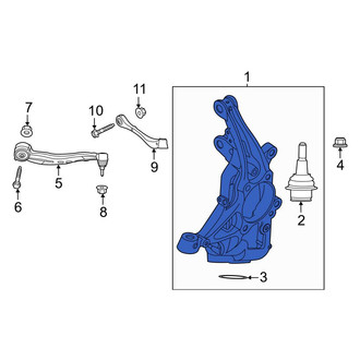 Ford OE - Front Left Steering Knuckle