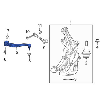 Ford OE - Front Left Forward Suspension Control Arm